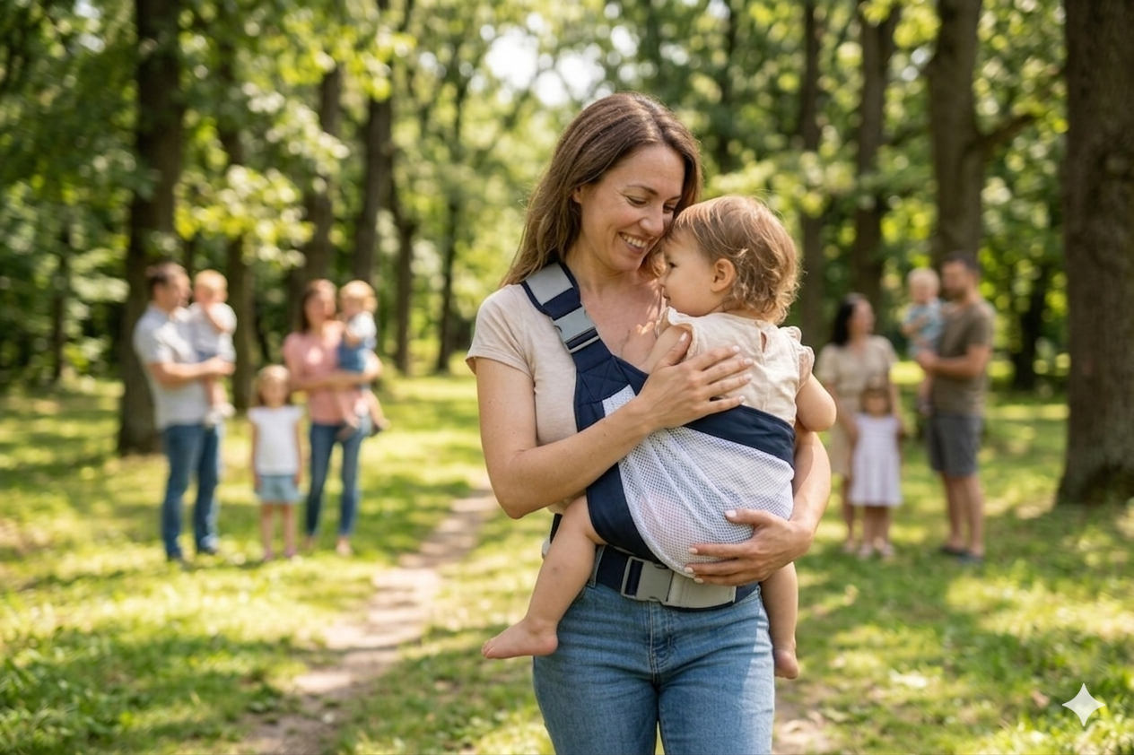 Portabebés Ajustable Transpirable BabyÖN